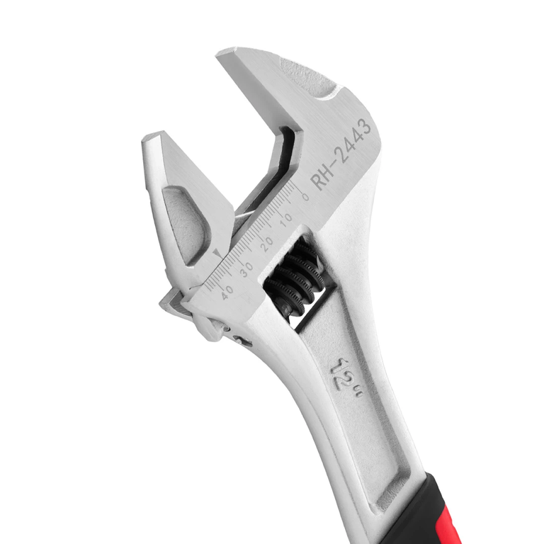 خرید آچار فرانسه ۱۲ اینچ روکش دار رونیکس مدل RH-۲۴۴۳ با فک پ